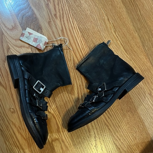 A.S.98 Vivi Buckle Boots Size 39 EU or 8.5-9 US NWT - Picture 10 of 17